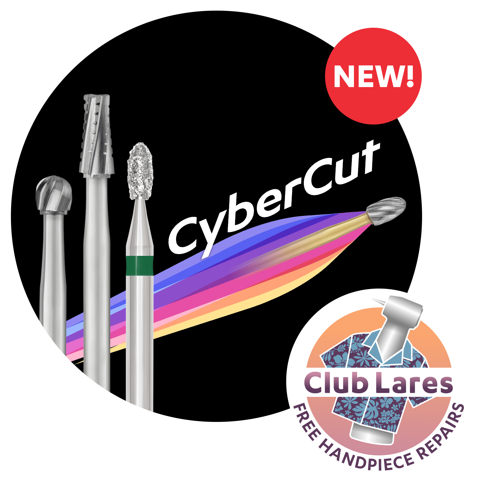 Join Club Lares for Free Handpiece Repairs
